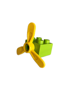 Lego Duplo kostka s vrtulkou